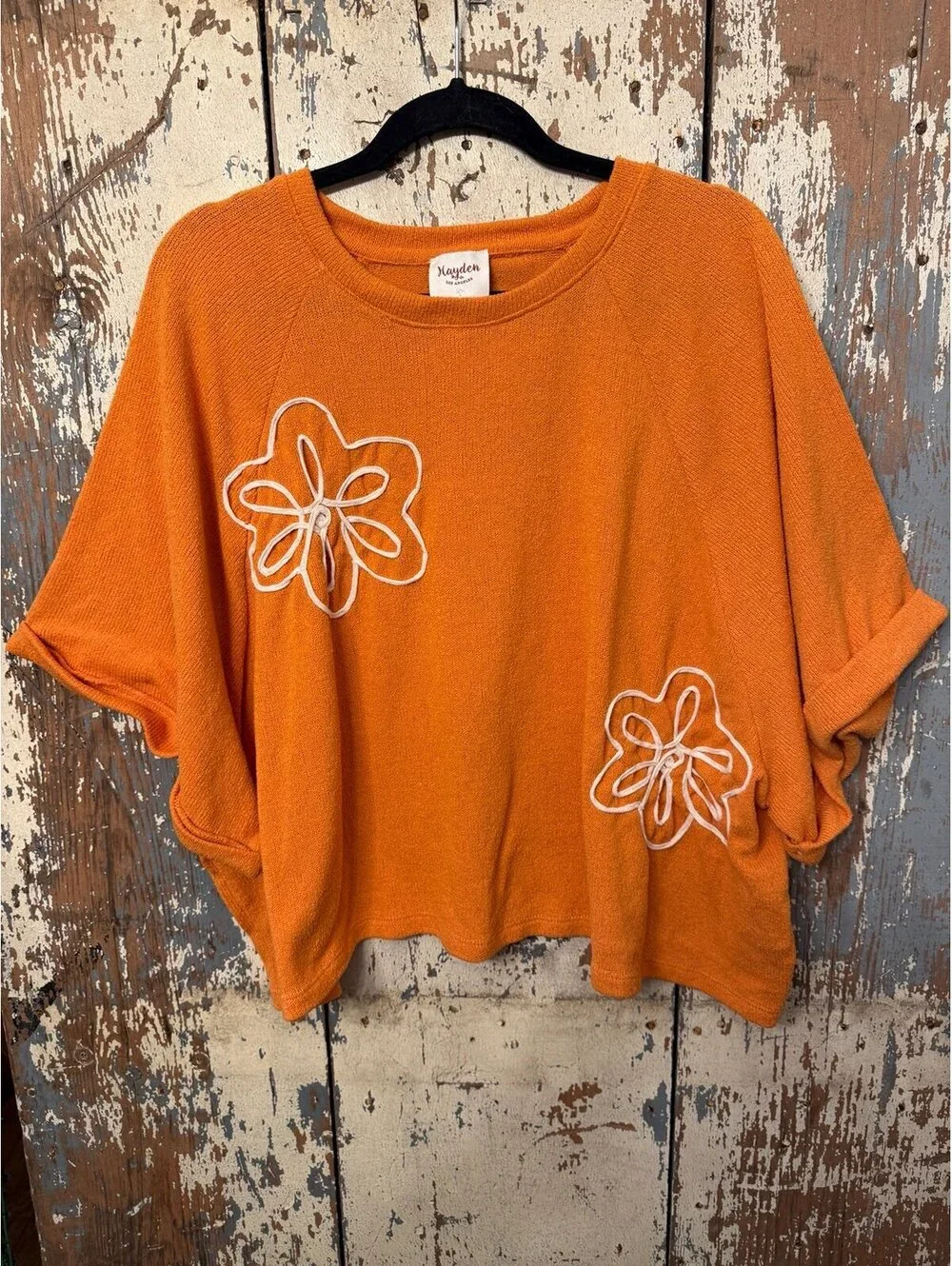 Hayden floral embroidered